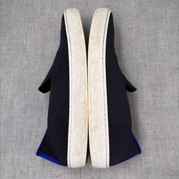 Rothy's The Original Slip On‎ Sneaker Black Knit Shoes Classic Casual Women's 8 - Picture 11 of 11